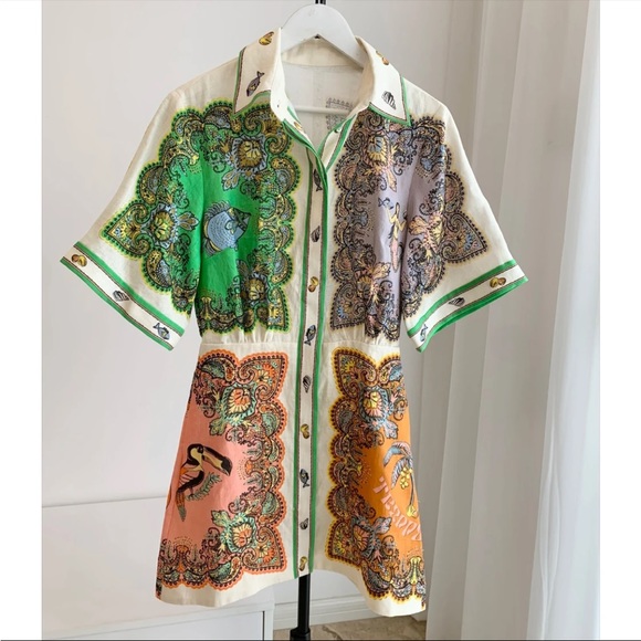 SOLD OUT Linen Shirt Dress - Picture 10 of 16